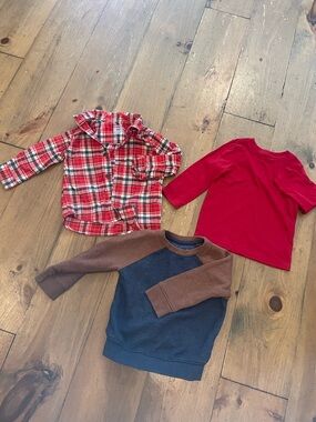 Set of 3 long sleeve shirts - cat & jack